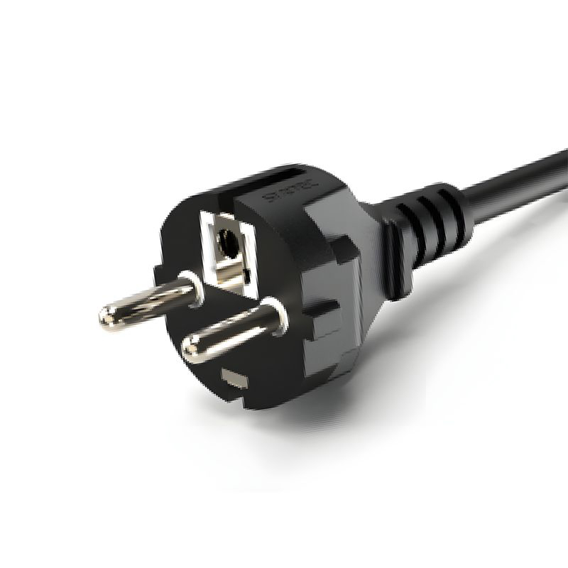 Kord Kuasa 2-Pin & 3-Pin Eropah yang Diluluskan oleh VDE/CE