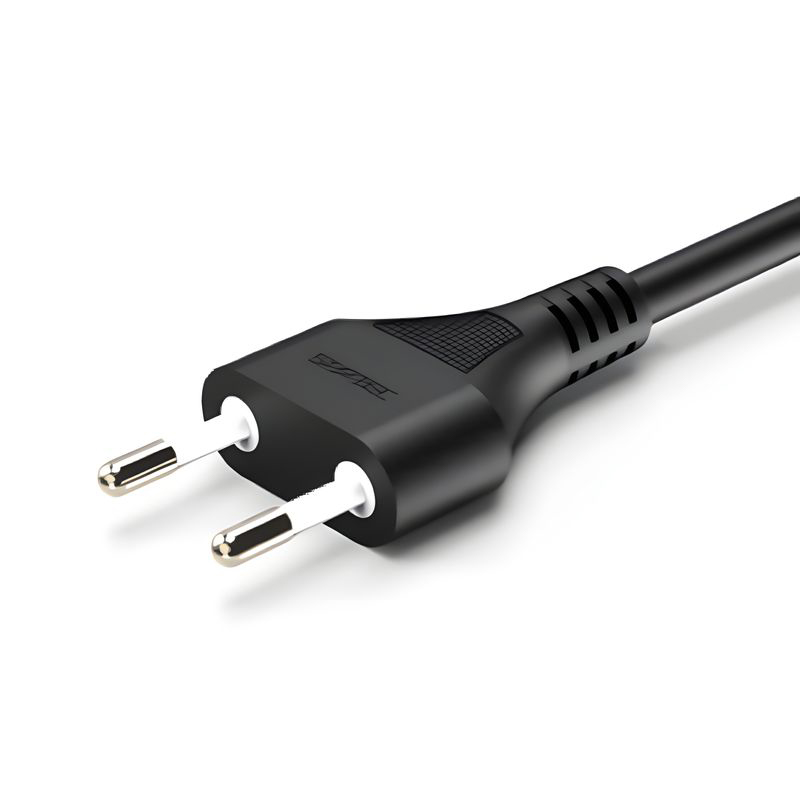 Kord Kuasa 2-Pin & 3-Pin Eropah yang Diluluskan oleh VDE/CE