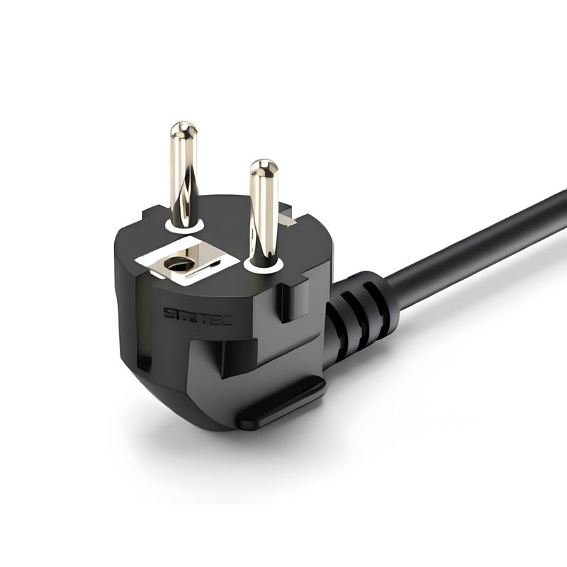 Kord Kuasa 2-Pin & 3-Pin Eropah yang Diluluskan oleh VDE/CE