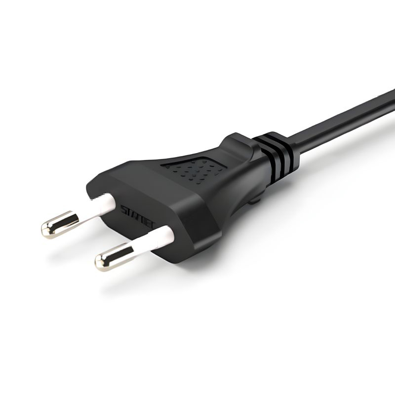 Kord Kuasa 2-Pin & 3-Pin Eropah yang Diluluskan oleh VDE/CE